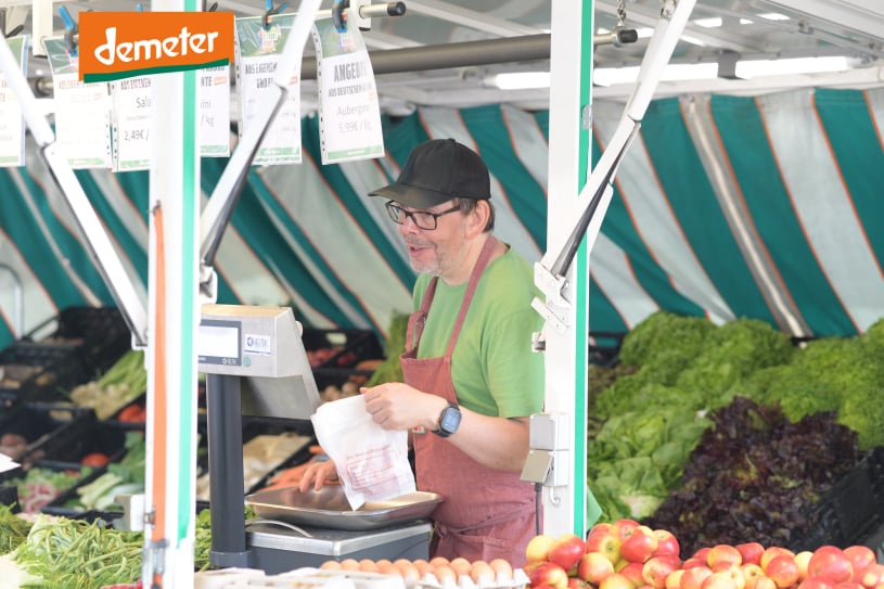 Bauernmarkt Karlsruhe Deckers Biohof